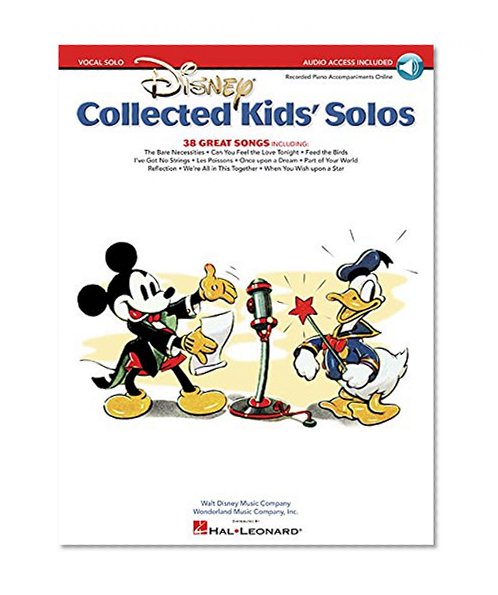 Book Cover Disney Collected Kids' Solos - With Recorded Piano Accompaniments
