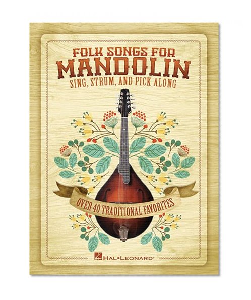 Book Cover Folk Songs for Mandolin