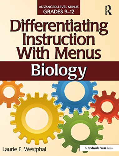 Differentiating Instruction with Menus: Biology