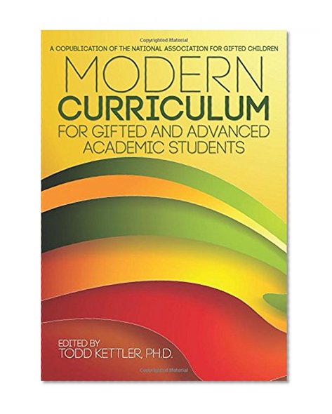 Book Cover Modern Curriculum for Gifted and Advanced Academic Students