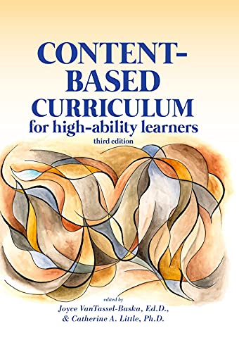 Book Cover Content-Based Curriculum for High-Ability Learners