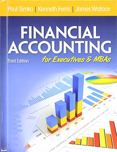 Book Cover Financial Accounting for Executives and MBAs by Paul J. Simko (2013-05-04)