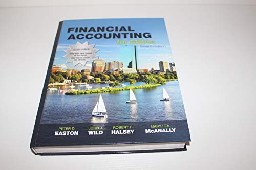 Book Cover FINANCIAL ACCOUNTING FOR MBAS-W/ACCESS