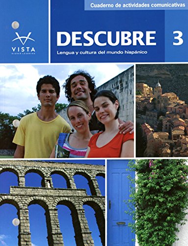 Book Cover Descubre: Lengua y Cultura del mundo Hispanico, Level 3, Cuaderno de Actividades Comunicativas