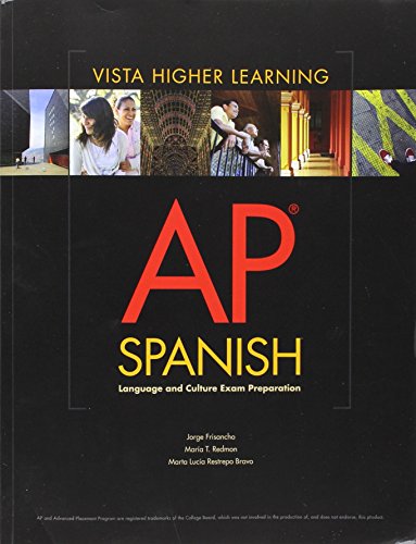 Book Cover AP Spanish Language and Culture Exam Preparation Student Edition