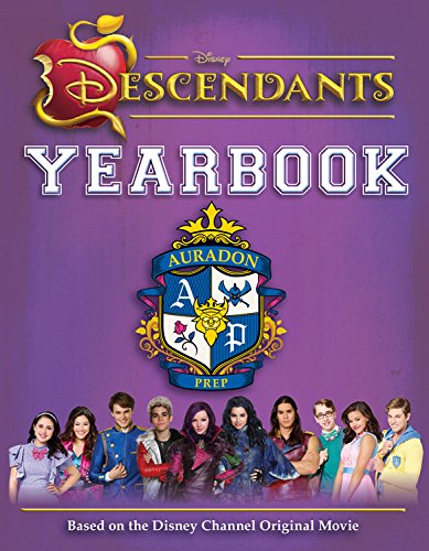 Book Cover Disney Descendants Yearbook
