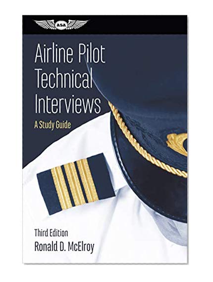 Book Cover Airline Pilot Technical Interviews: A Study Guide (Professional Aviation Series)