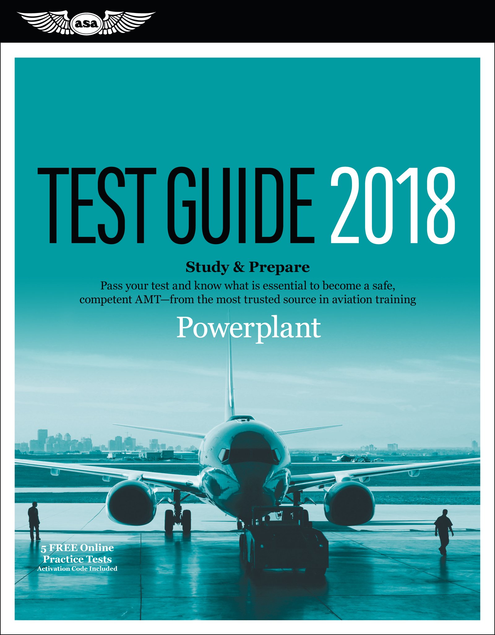 Book Cover Powerplant Test Guide 2018: Pass your test and know what is essential to become a safe, competent AMT from the most trusted source in aviation training (Fast-Track Test Guides)