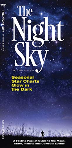 Book Cover The Night Sky: A Folding Pocket Guide to the Moon, Stars, Planets and Celestial Events (Earth, Space and Culture)