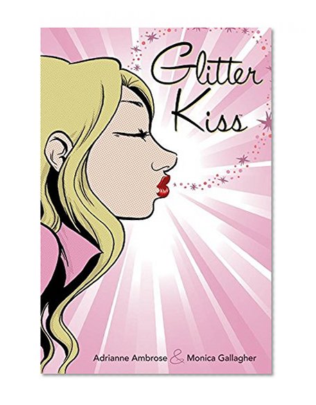 Book Cover Glitter Kiss