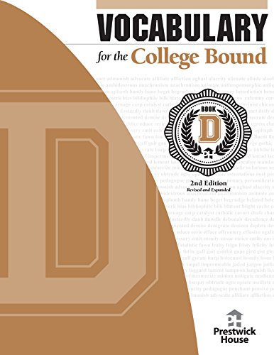 Book Cover Vocabulary for the College Bound - Level 12
