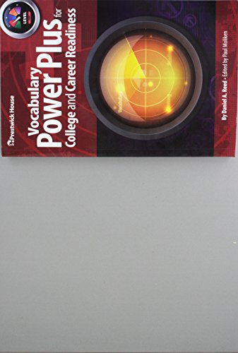 Book Cover Vocabulary Power Plus for College and Career Readiness Level One