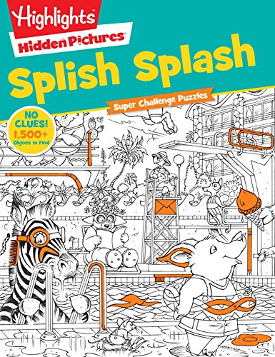 Book Cover Splish Splash (Highlights™  Super Challenge Hidden Pictures®)