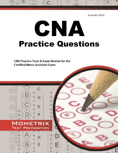 Book Cover CNA Exam Practice Questions: CNA Practice Tests & Review for the Certified Nurse Assistant Exam