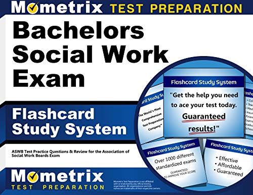 Book Cover Bachelors Social Work Exam Flashcard Study System: ASWB Test Practice Questions & Review for the Association of Social Work Boards Exam (Cards)