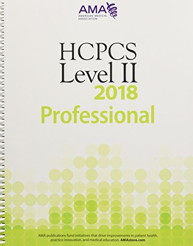Book Cover HCPCS 2018 Level II (Hcpcs Level II (American Medical Assn))