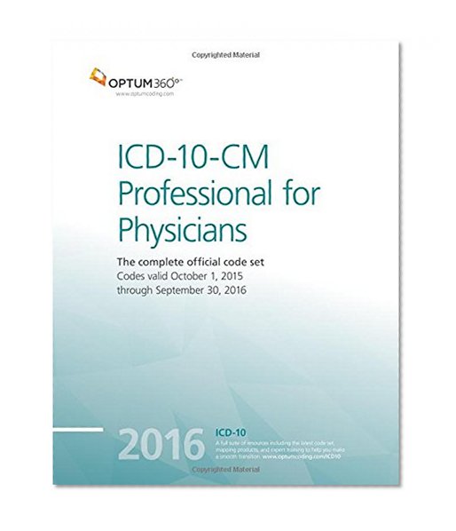 ICD-10-CM Professional for Physicians 2016