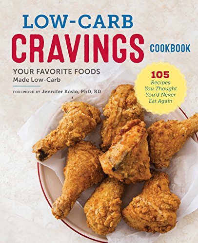 Book Cover Low-Carb Cravings Cookbook: Your Favorite Foods Made Low-Carb