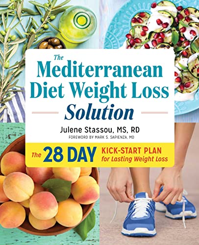 Book Cover The Mediterranean Diet Weight Loss Solution: The 28-Day Kickstart Plan for Lasting Weight Loss