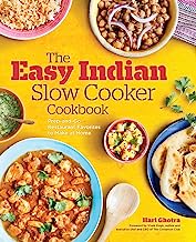 Book Cover The Easy Indian Slow Cooker Cookbook: Prep-and-Go Restaurant Favorites to Make at Home