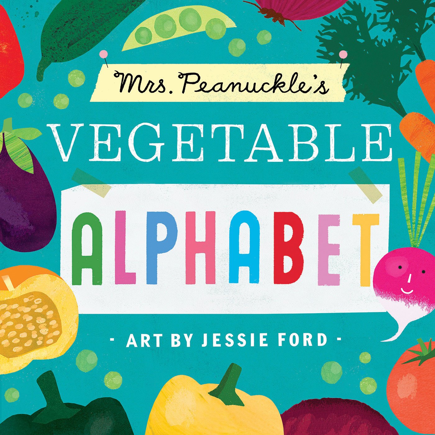 Book Cover Mrs. Peanuckle's Vegetable Alphabet (Mrs. Peanuckle's Alphabet)