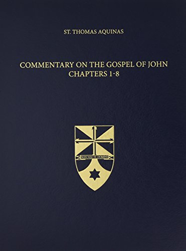 Book Cover Commentary on the Gospel of John 1-8 (Latin-English Opera Omnia)