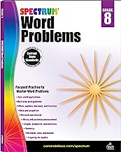 Book Cover Word Problems, Grade 8