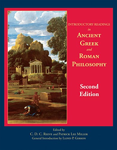 Book Cover Introductory Readings in Ancient Greek and Roman Philosophy