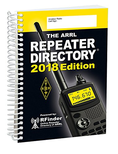 Book Cover The ARRL Repeater Directory 2018