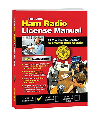 Book Cover The ARRL Ham Radio License Manual (softover)