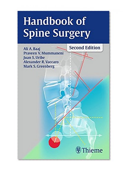 Book Cover Handbook of Spine Surgery
