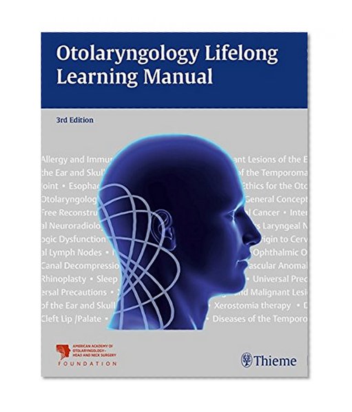 Book Cover Otolaryngology Lifelong Learning Manual