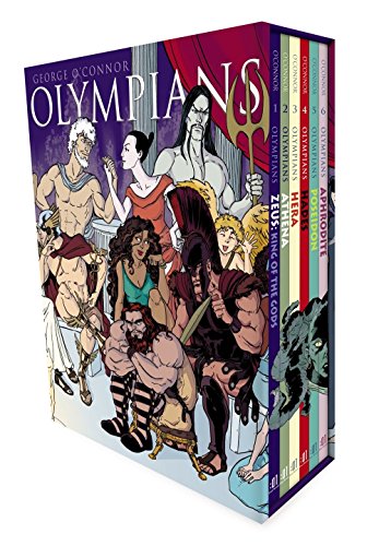 Book Cover Olympians Boxed Set Books 1-6: Zeus, Athena, Hera, Hades, Poseidon & Aphrodite