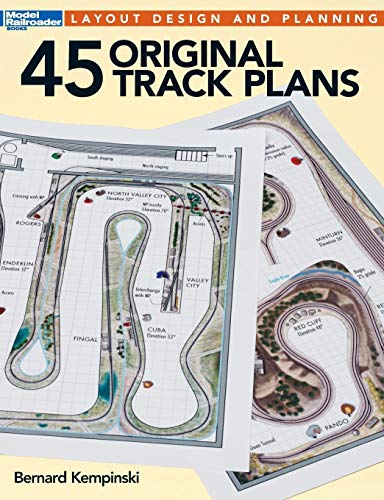 Book Cover 45 Original Track Plans (Model Railroader)