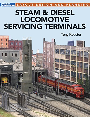 Book Cover Steam & Diesel Locomotives Servicing Terminals: Layout Design & Planning