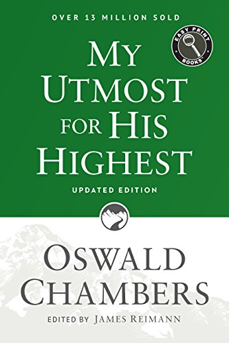 Book Cover My Utmost for His Highest: Updated Language Easy Print Edition
