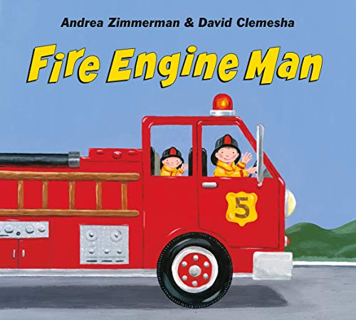 Book Cover Fire Engine Man (Digger Man, 2)