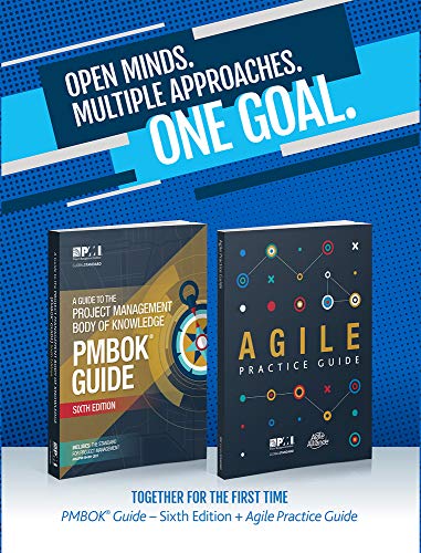 Book Cover A Guide to the Project Management Body of Knowledge (PMBOK(R) Guide–Sixth Edition / Agile Practice Guide Bundle (Pmbok Guide)