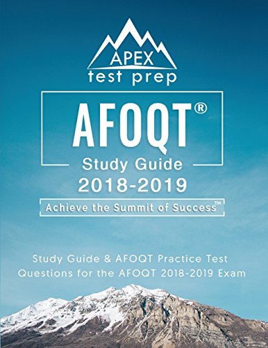 Book Cover AFOQT Study Guide 2018-2019: Study Guide & AFOQT Practice Test Questions for the AFOQT 2018-2019 Exam