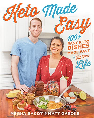 Book Cover Keto Made Easy: 100+ Easy Keto Dishes Made Fast to Fit Your Life