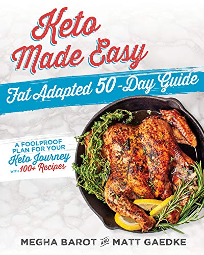 Book Cover Keto Made Easy: Fat Adapted 50 Day Guide
