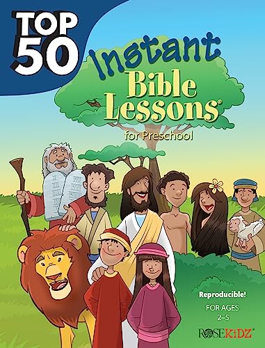 Book Cover Top 50 Instant Bible Lessons for Preschoolers