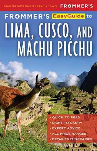 Book Cover Frommer's EasyGuide to Lima, Cusco and Machu Picchu