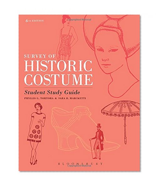 Book Cover Survey of Historic Costume Student Study Guide