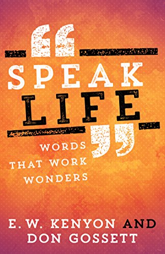 Book Cover Speak Life: Words That Work Wonders
