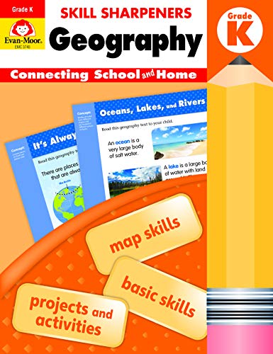 Book Cover Skill Sharpeners Geography, Grade K