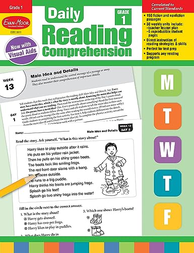 Book Cover Daily Reading Comprehension, Grade 1