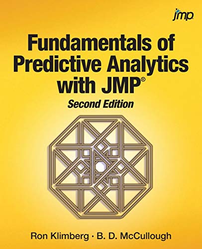 Book Cover Fundamentals of Predictive Analytics with JMP, Second Edition