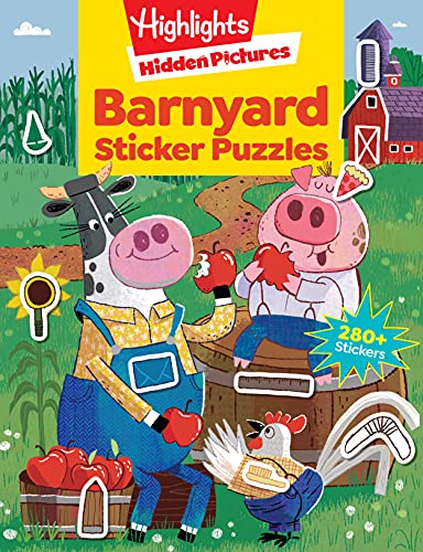 Book Cover Barnyard Sticker Puzzles (Highlights™ Sticker Hidden Pictures®)
