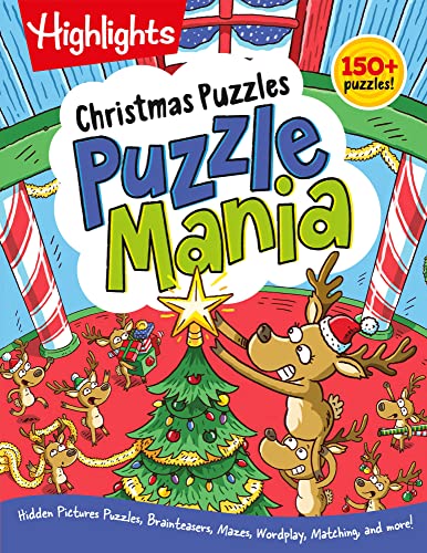 Book Cover Christmas Puzzles (Highlights Puzzlemania Activity Books)